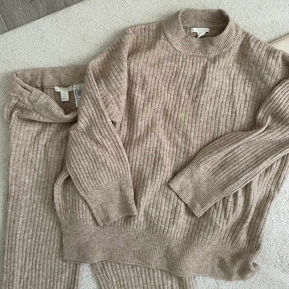 H&M cozy matching set🤍